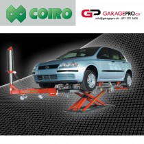Banc de redressage Coiro LB 2500 par Garagepro.ch vue avec voiture