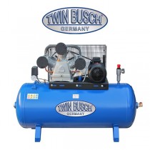 Druckluftkompressor liegend 500 L mit Druckminderer - TW-2822 L