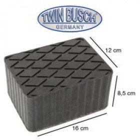 Twin Busch Gummiklotz - Aufnahmegummi für Scherenhebebühne - TW S3-GK-80 - 80mm