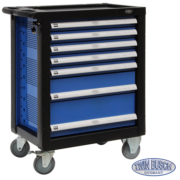 Tool trolley with 7 drawers