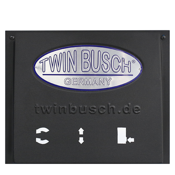 Rivestimento con logo e supporto per pedale TWX-93