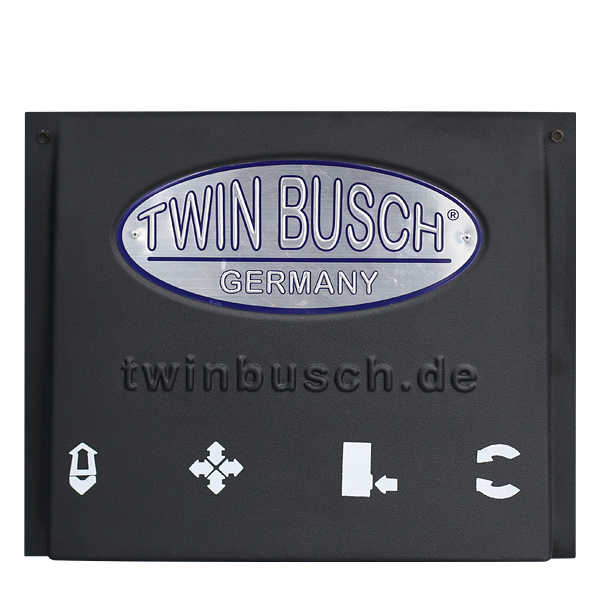 Abdeckung mit Logo und Aufkleber für Pedale zu TWX-31 / TWX-36 / TWX-36 WDK