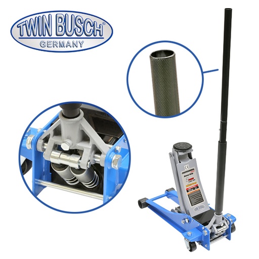 [TWAF20] Hydraulic twin piston car jack 2000 kg - TWAF20