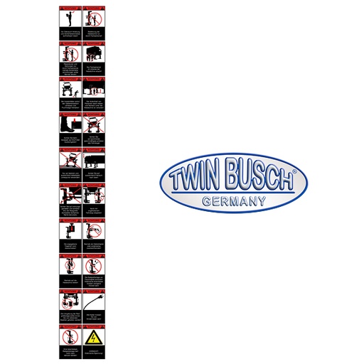 [E-HEB0017-8] Aufkleber Warnhinweise für LKW-Radgreifanlagen